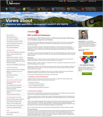 Comentum 360  New Web Application Research Articles for Business Decision Makers